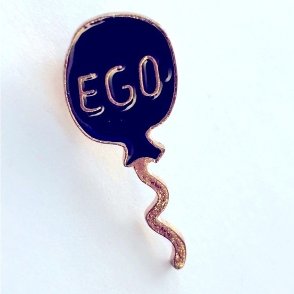 Ego Balloon Enamel Pin, NWT